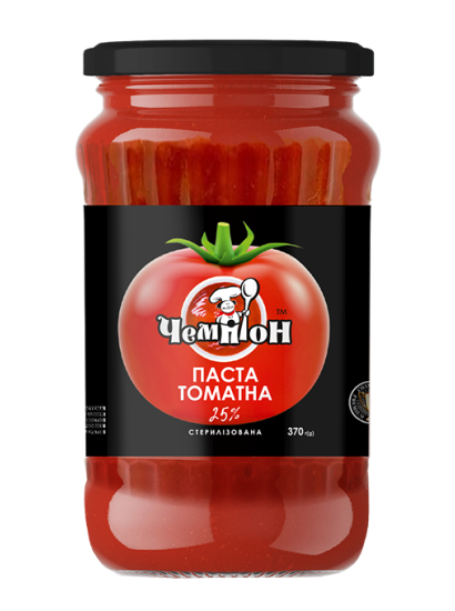 Паста томатна 25 % ЧЕМПІОН, 370 г